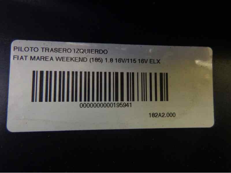 Recambio de piloto trasero izquierdo para fiat marea weekend (185) 1.8 16v/115 16v elx referencia OEM IAM 0046476124  