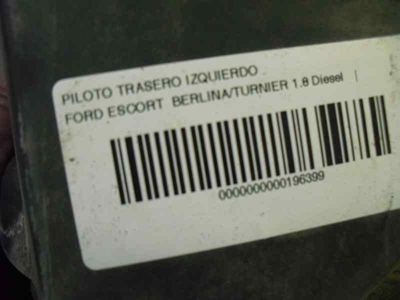Recambio de piloto trasero izquierdo para ford escort berlina/turnier 1.8 diesel referencia OEM IAM   