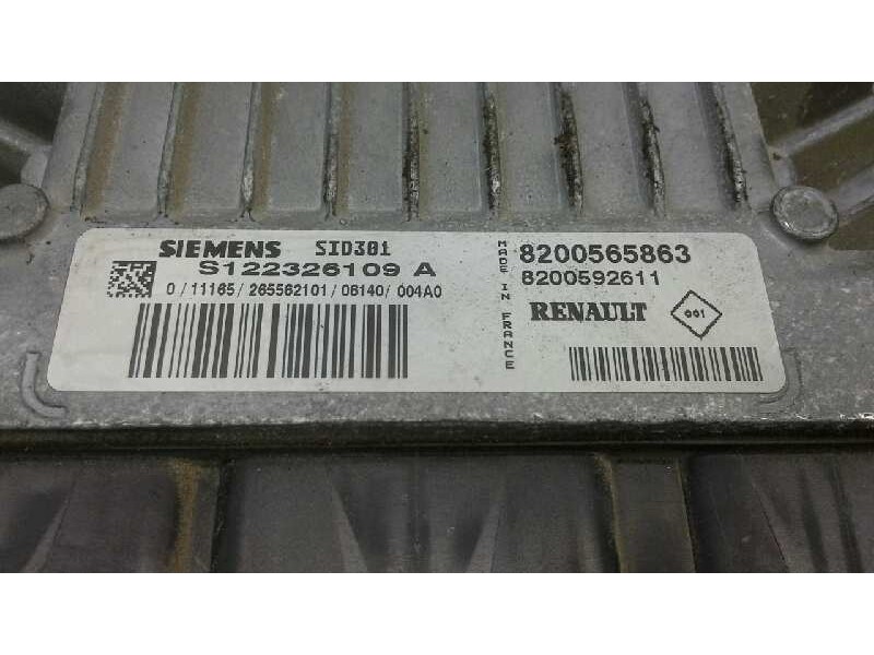 Recambio de centralita motor uce para renault megane ii berlina 5p 1.5 dci diesel referencia OEM IAM 8200565863 216 