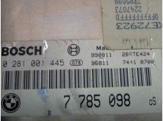 Recambio de centralita motor uce para bmw serie 3 berlina (e46) 320d referencia OEM IAM 0281001445 7785098 7785575 2