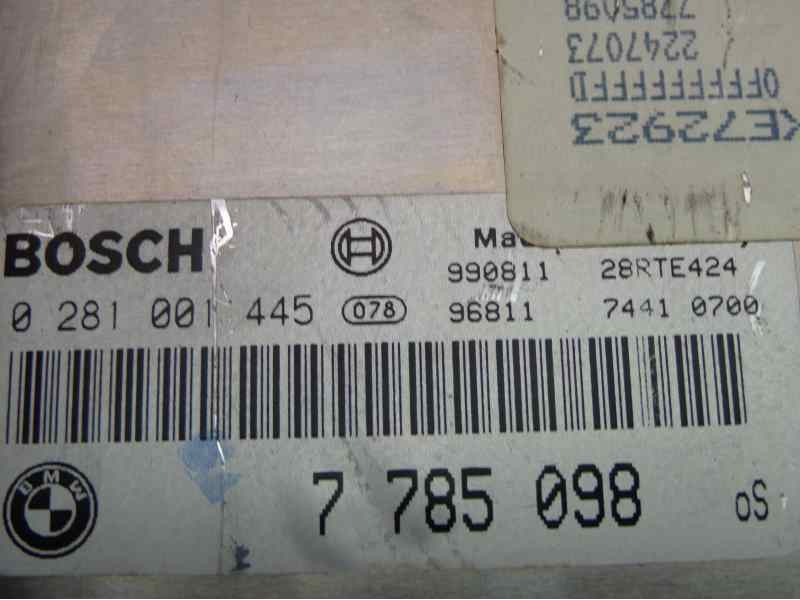 Recambio de centralita motor uce para bmw serie 3 berlina (e46) 320d referencia OEM IAM 0281001445 7785098 7785575