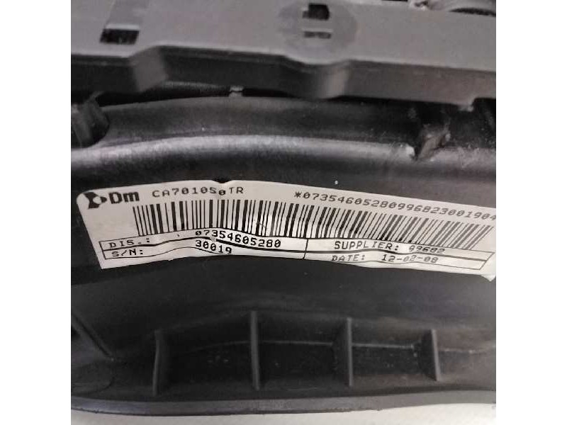 Recambio de airbag delantero izquierdo para peugeot bipper básico referencia OEM IAM 07354605280  