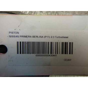 Recambio de piston para nissan primera berlina (p11) 2.0 turbodiesel cat referencia OEM IAM   