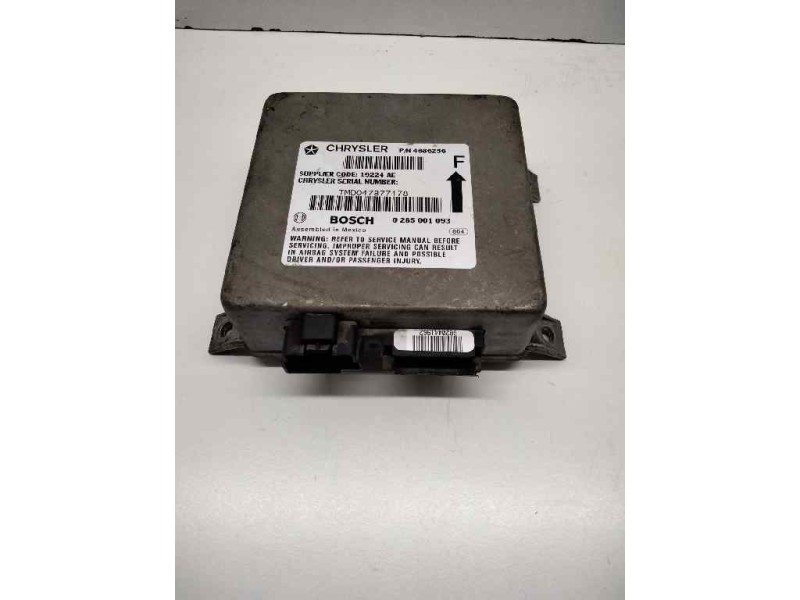 Recambio de centralita airbag para chrysler voyager (gs) 2.5 turbodiesel referencia OEM IAM TMDO47877178 BOSCH 0 285 001 093 111