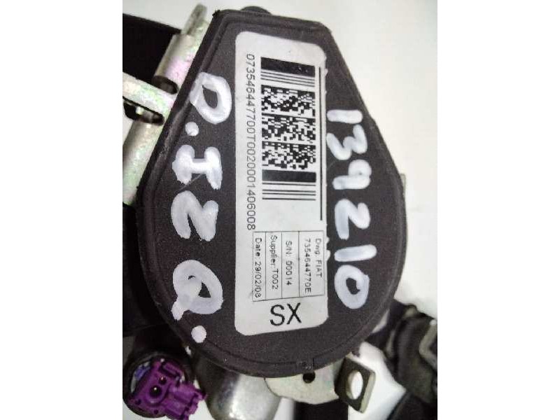 Recambio de cinturon seguridad delantero izquierdo para peugeot bipper básico referencia OEM IAM   