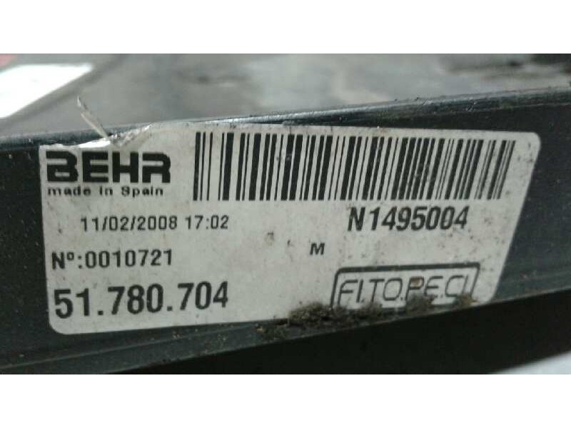 Recambio de electroventilador para peugeot bipper básico referencia OEM IAM 51780704  