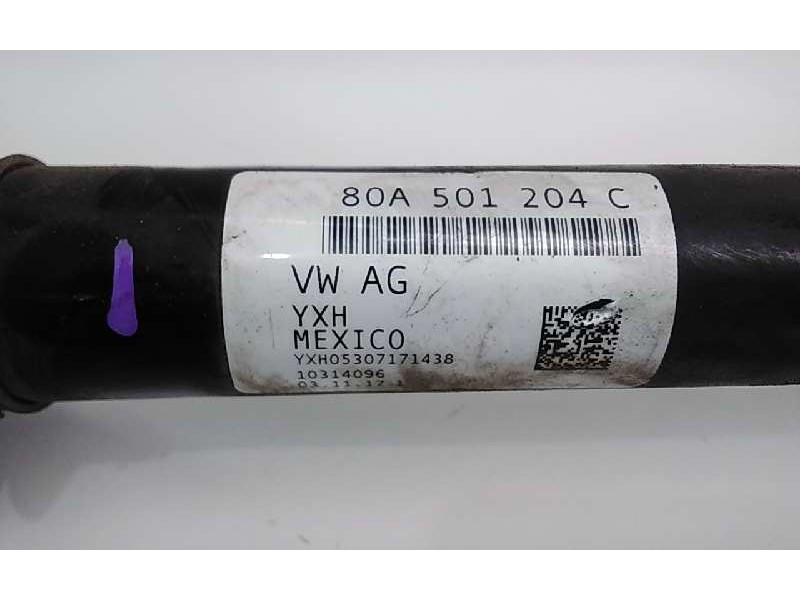 Recambio de transmision trasera derecha para audi q5 (fyb) 2.0 16v tfsi referencia OEM IAM 80A501204C  