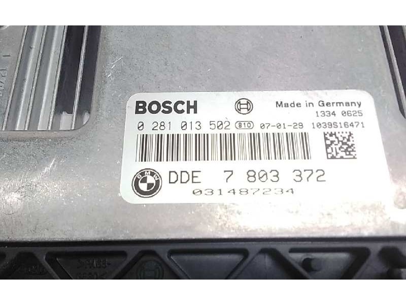 Recambio de centralita motor uce para bmw serie 1 berlina (e81/e87) 118d referencia OEM IAM 7803372  