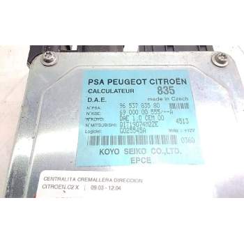 Recambio de centralita cremallera direccion para citroën c2 x referencia OEM IAM 9653783580  