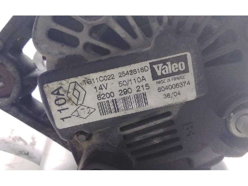 Recambio de alternador para renault megane ii berlina 5p dynamique referencia OEM IAM 820029215  