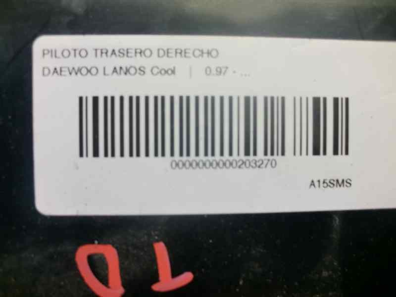 Recambio de piloto trasero derecho para daewoo lanos cool referencia OEM IAM 96500232  
