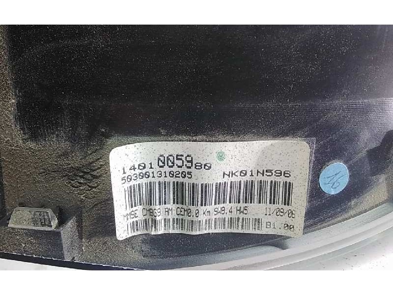 Recambio de cuadro instrumentos para fiat scudo furgón (272) 10 comfort l1h1 120 multijet referencia OEM IAM 1401005980  