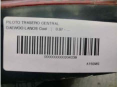 Recambio de piloto trasero central para daewoo lanos cool referencia OEM IAM    2