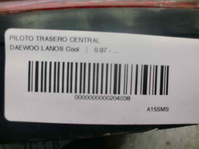 Recambio de piloto trasero central para daewoo lanos cool referencia OEM IAM   