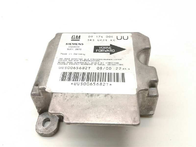 Recambio de centralita airbag para opel astra g berlina comfort referencia OEM IAM GM9174004  