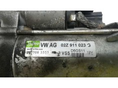 Recambio de motor arranque para seat ibiza (6p1) reference referencia OEM IAM 02Z911023G   2