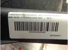 Recambio de condensador / radiador aire acondicionado para bmw serie 3 touring (e46) 320d referencia OEM IAM    2