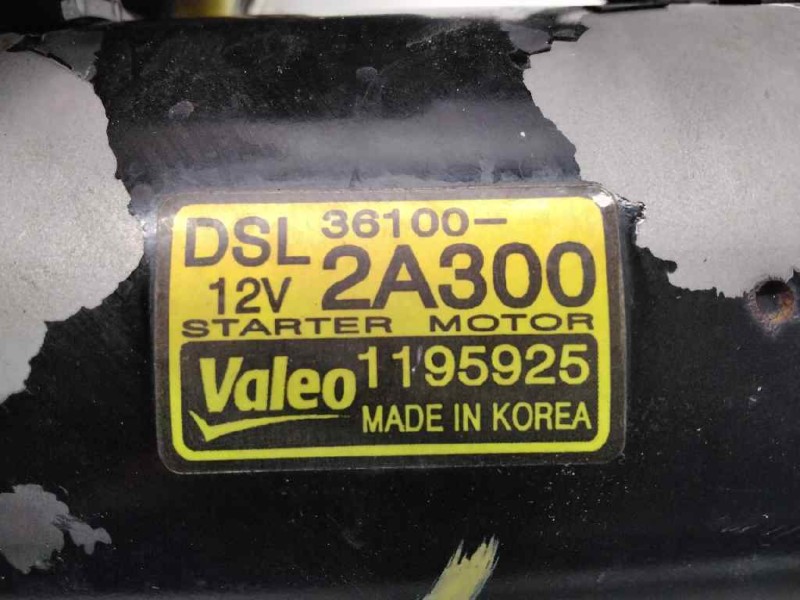 Recambio de motor arranque para hyundai i30 (gd) trend referencia OEM IAM 361002A300 1195925 