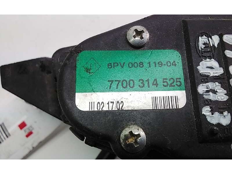 Recambio de pedal acelerador para renault master ii ph. 2 doka/pr. fgst referencia OEM IAM 7700314525  