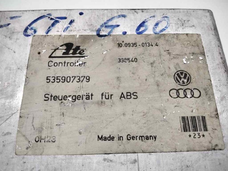 Recambio de centralita abs para volkswagen golf iv berlina (1j1) 1.6 referencia OEM IAM 53597379  112768