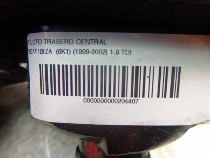 Recambio de piloto trasero central para seat ibiza (6k1) 1.9 tdi referencia OEM IAM   