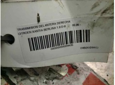 Recambio de transmision delantera derecha para citroen xantia berlina 1.9 d x referencia OEM IAM    2