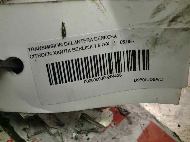 Recambio de transmision delantera derecha para citroen xantia berlina 1.9 d x referencia OEM IAM   
