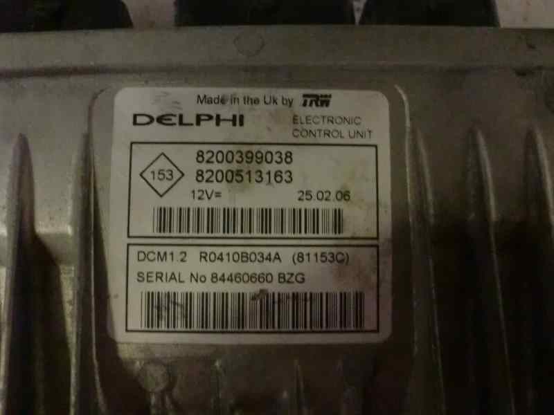 Recambio de centralita motor uce para renault clio iii 1.5 dci diesel referencia OEM IAM R410B034A 249 112820
