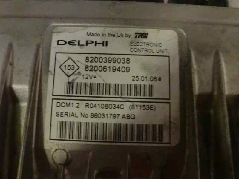 Recambio de centralita motor uce para renault clio iii 1.5 dci diesel referencia OEM IAM R0410B034C 255 112820