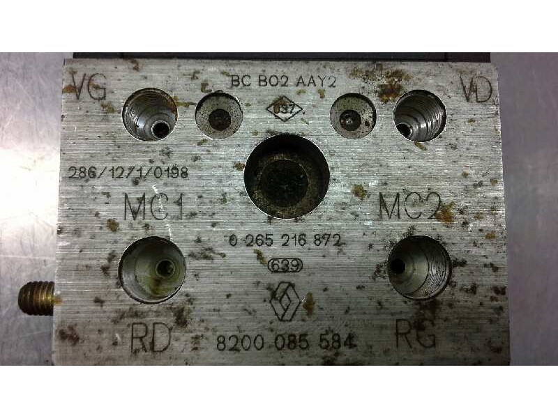 Recambio de centralita abs para renault clio iii 1.4 16v referencia OEM IAM   