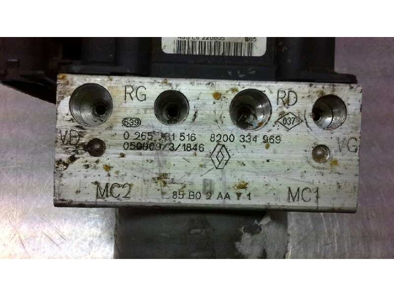 Recambio de centralita abs para renault clio iii 1.5 dci diesel referencia OEM IAM   