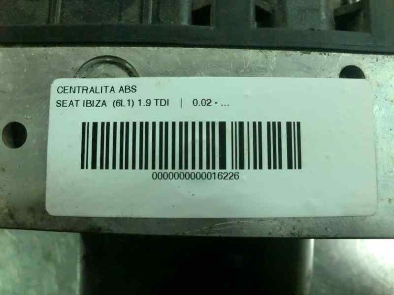 Recambio de centralita abs para seat ibiza (6l1) 1.9 tdi referencia OEM IAM   112887