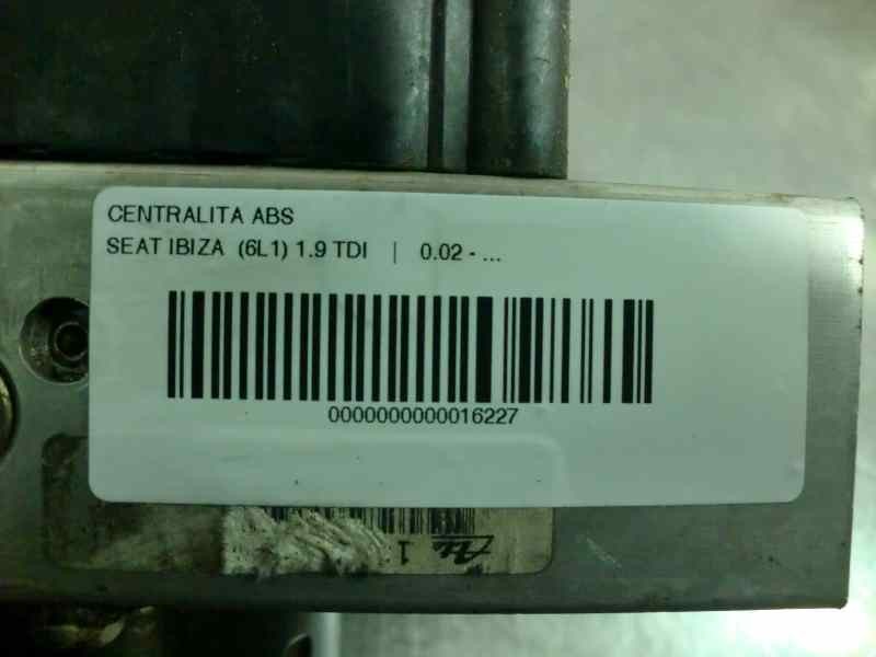 Recambio de centralita abs para seat ibiza (6l1) 1.9 tdi referencia OEM IAM   112887