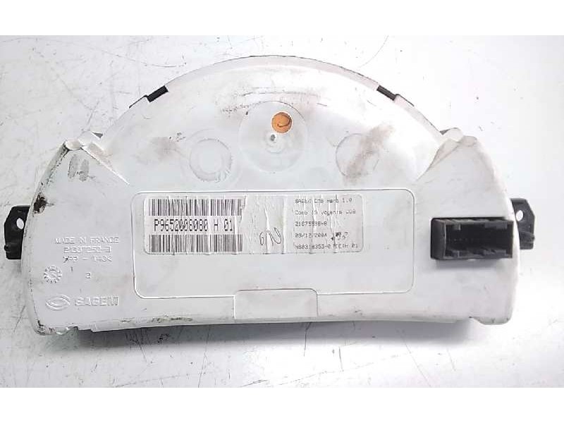 Recambio de cuadro instrumentos para citroen c2 1.4 hdi referencia OEM IAM P9652008080H  112945
