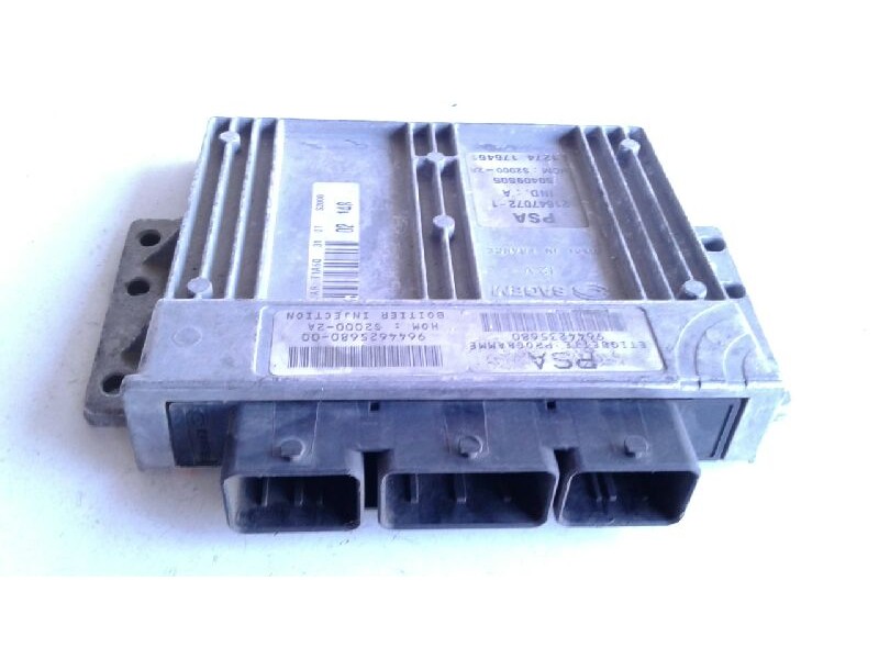 Recambio de centralita motor uce para peugeot 206 berlina 1.4 referencia OEM IAM 9644625680 9644235680 21647072-1