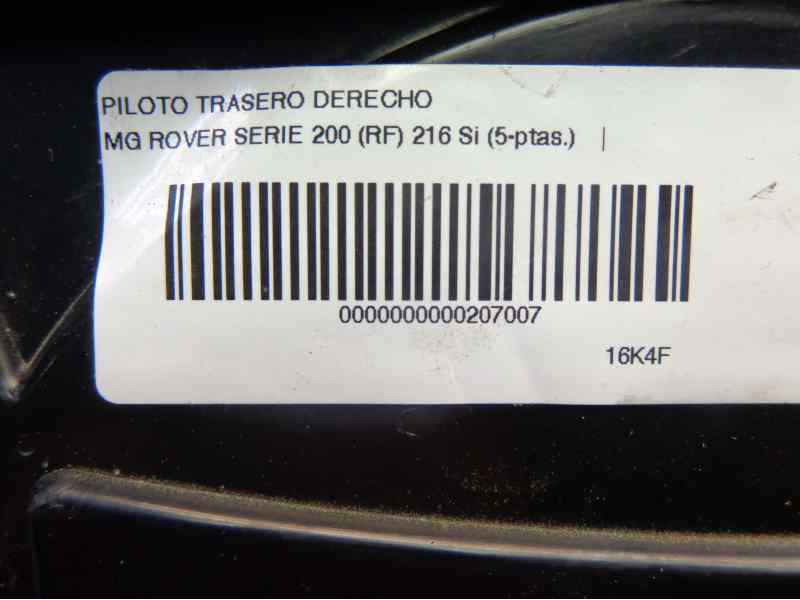 Recambio de piloto trasero derecho para mg rover serie 200 (rf) 216 si (5-ptas.) referencia OEM IAM   