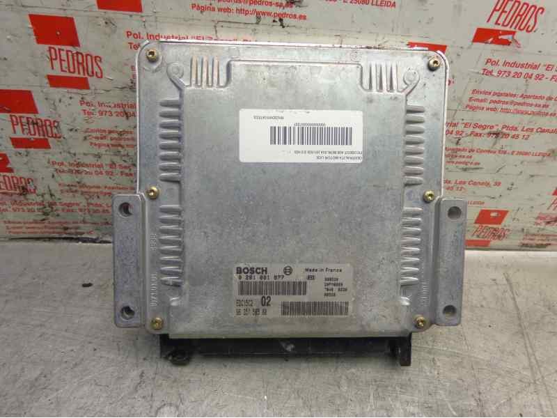 Recambio de centralita motor uce para peugeot 406 berlina (s1/s2) sr referencia OEM IAM 0281001977 9635156580 