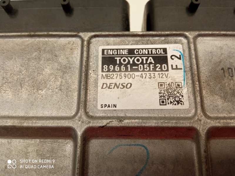 Recambio de centralita motor uce para toyota avensis cross sport (t27) executive referencia OEM IAM 89661-05F20 MB275900-4733 