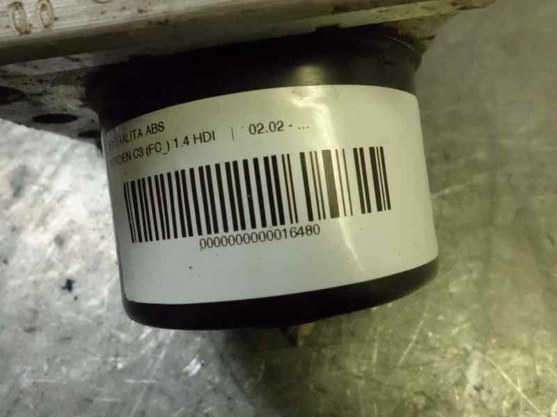 Recambio de centralita abs para citroen c3 1.4 hdi referencia OEM IAM   113208