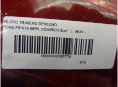 Recambio de piloto trasero derecho para ford fiesta berl./courier surf referencia OEM IAM    2