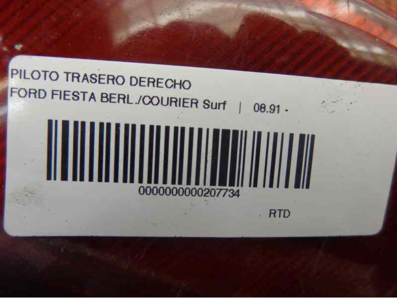 Recambio de piloto trasero derecho para ford fiesta berl./courier surf referencia OEM IAM   