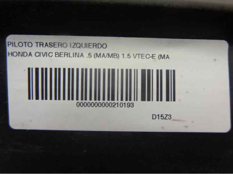 Recambio de piloto trasero izquierdo para honda civic berlina .5 (ma/mb) 1.5 vtec-e (ma9) referencia OEM IAM   