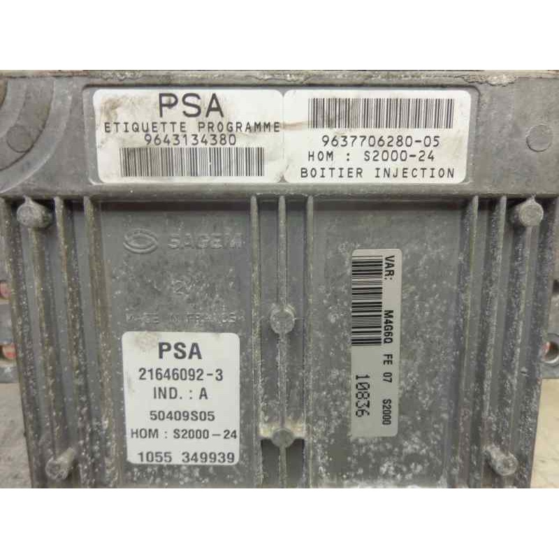 Recambio de centralita motor uce para citroen berlingo 1.4i x familiar referencia OEM IAM 21646092 327 