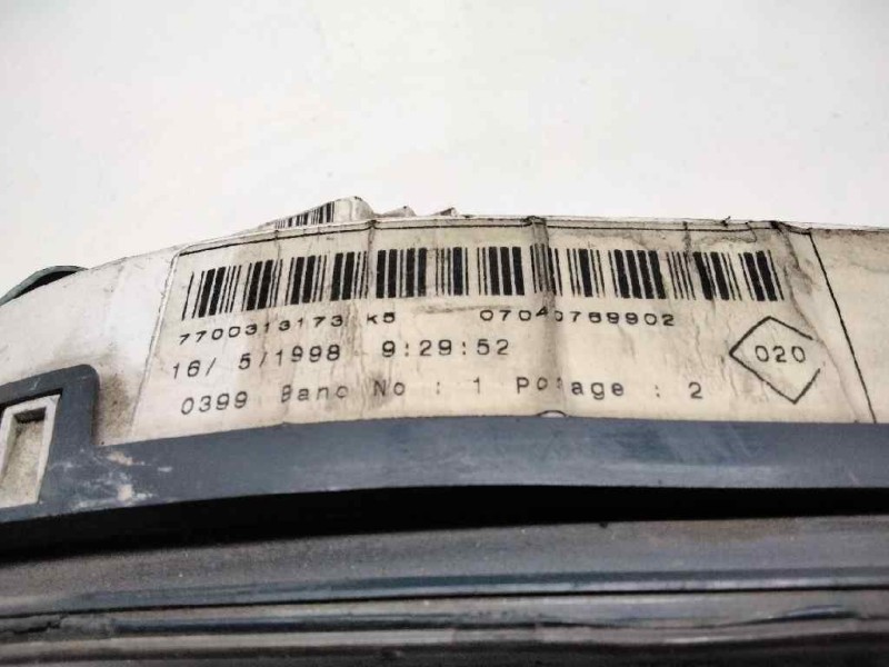 Recambio de cuadro instrumentos para renault kangoo (f/kc0) 1.5 dci diesel referencia OEM IAM 07040769902  