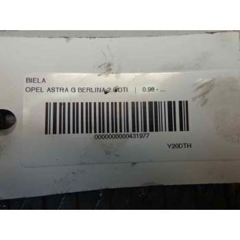 Recambio de biela para opel astra g berlina 2.0 dti referencia OEM IAM   