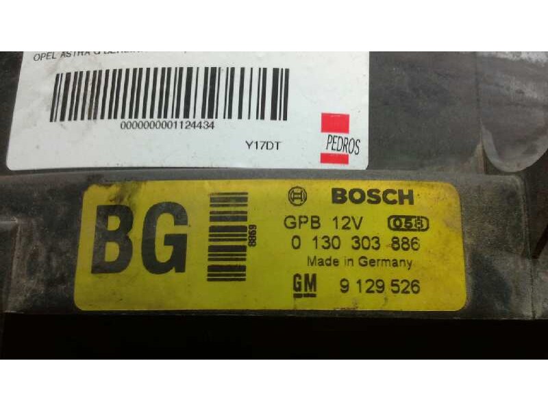 Recambio de electroventilador para opel astra g berlina club referencia OEM IAM 0130303886  