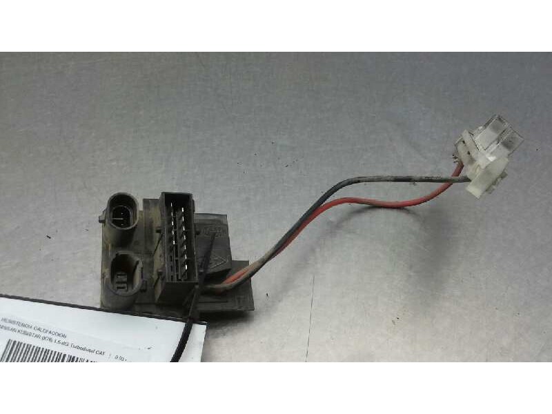 Recambio de resistencia calefaccion para nissan kubistar (x76) 1.5 dci turbodiesel cat referencia OEM IAM   