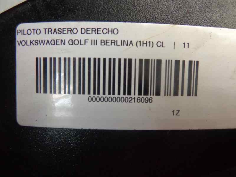 Recambio de piloto trasero derecho para volkswagen golf iii berlina (1h1) 1.9 tdi referencia OEM IAM   