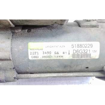 Recambio de motor arranque para fiat punto (199) easy referencia OEM IAM 51880229  