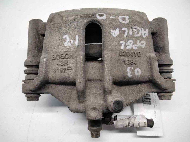 Recambio de pinza freno delantera derecha para opel agila 1.2 16v cat (z 12 xe / lw4) referencia OEM IAM 0204Y01384 PINZA FRENO 